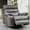 Gray, variant on BedLuxury Faux Leather for Living Room Adjustable Recliners with USB Port, Gray