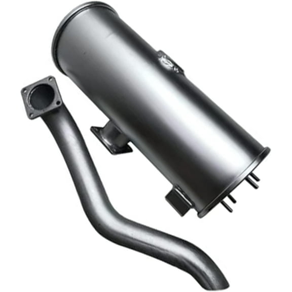 Seapple Muffler Silencer Compatible FOR 4TNV98 Takeuchi Excavator TL130 Yanmar Engine
