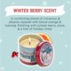 thumbnail image 2 of Candle Santa's Naturals Winter Berry con aroma a bayas, 255 ml, paquete de 2, 2 of 7