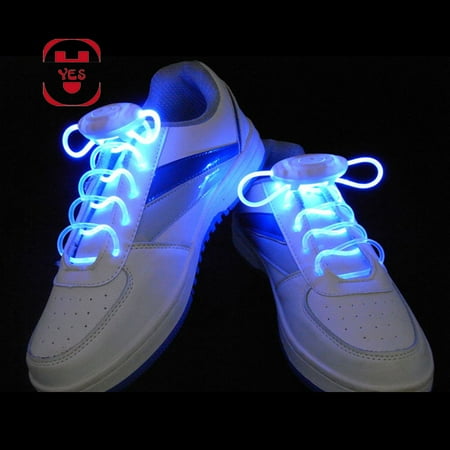 

12 Colors LED Flash Glow Shoe Laces Party Concert Disco Shoes Strap Glow Stick