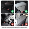 thumbnail image 3 of Upgraded Car Center Console Cover,Microfiber Leather Car Armrest Cover Cushion With 2 Storage Bags,Universal Car Armrest Storage Box Car Interior Accessories, 3 of 6