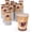 12oz Classic - No Lids, variant on MaxxCore Hot Cups, Disposable Paper Cups, 12 Oz, Coffee Print, White, 50 Count (1 Pack)