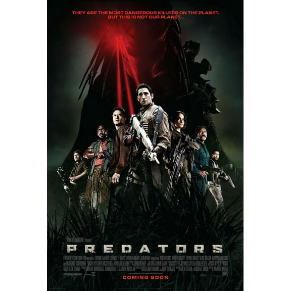 Predators Movie Poster Entertainment Decor 24x36 Art Poster 24x36 Unframed, Age: Adults, Rectangle Best Posters