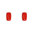 thumbnail image 4 of Kenally Llave del coche Funda de silicona Reemplazo de la cubierta de las llaves del vehículo Protector a prueba de arañazos Piezas de Rojo 2piezas, 4 of 6