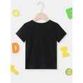 thumbnail image 2 of hand drum stick rock boy print, fashionable and comfortable, casual round neck short sleeved top, boys' clothing., 2 of 6