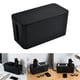 thumbnail image 1 of Caja de Cables Multiusos Perfecl Organizador de Seguridad Almacenamiento de Cables Negro L, 1 of 7