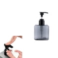 thumbnail image 2 of Toyeng Gray 250ml Pump Travel Bottle, Reusable Lotion Dispenser for Toiletries Gym Bags and Trips, 2 of 9