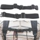 thumbnail image 2 of 2X Cinturón de Tracción Antideslizante de Mochila Ajustable Correa de Hombro de Mochila para Deportes Al Aire Libre Correa Fijo Cinturón de Tracción Antideslizante Correa de Bolsa, 2 of 5