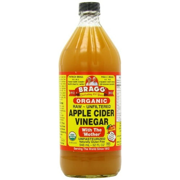 Bragg Organic Raw Apple Cider Vinegar, 32 Ounce 1 Pack