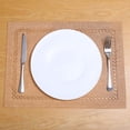 thumbnail image 1 of Posavasos de taza de mantel cuadrado Reutilizable Mantel de mesa hecho a mano Mantel de mesa lavable Soporte decorativo para fiesta de vacaciones Bar naranja perfecl Mantel de mesa, 1 of 8
