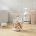 thumbnail image 6 of Vikakiooze Transparent Plastic Jar, Cosmetic Cotton Swab Storage Jar, 6 of 6