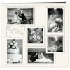 Pioneer Embossed Collage Frame Post Bound Album 12"x12"-wedding - White