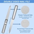 thumbnail image 2 of Dsseng Nail Files-Metal Nail File  Professional Double Sided Nail Files for Natural Nails  Stainless Steel Nail File for Fingernails Toenails  Fingernail File  Nail Files for Home Salon T, 2 of 7