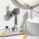 thumbnail image 5 of XWSHYW Baño Otros Estante para Cepilos de Dientes - Vaso para Enjuague Bucal Sin Perforaciones - Dispensador de Pasta de Dientes para Baño Montado En La Pared - Exprimedor Automático de Pasta de Dien, 5 of 7