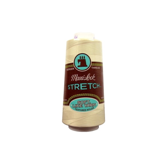 A&E Maxi Lock Stretch Thread 2000yd Eggshell