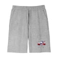 thumbnail image 5 of Kids Independence Day Outfit Gray 2 Piece Set Unisex 100% Cotton Summer Shorts Set for Boys and Girls 3-12 Years,Size 13 T, 5 of 9
