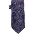 thumbnail image 1 of The Men's Store Corbata de seda Paisley para hombre, azul, talla única, 1 of 1