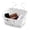 White, variant on Poolside Storage - Heavy Duty Weather Resistant Shelf - Poolside Organizer Toy Storage Basket - for Summer Outdoor Deck Backyard Spa Hot Tub Drink Cup Snack Food