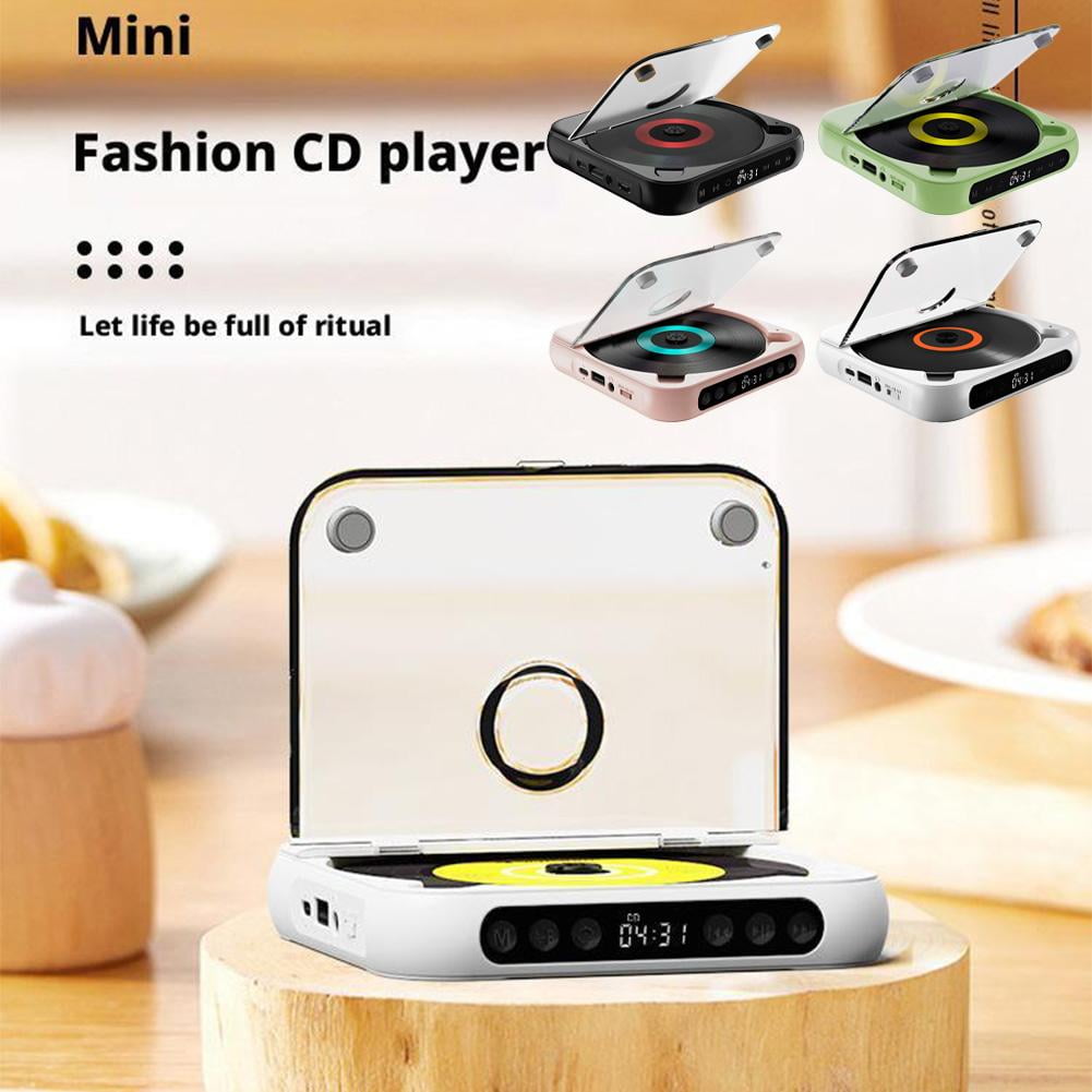 Mini Stylish CD Player with Wireless Bluetooth, Long - lasting Battery for On - the - go Music Listening