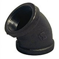 Southland 1/2 In. 45 Deg. Malleable Black Iron Elbow (1/8 Bend) 520-203HN