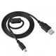 thumbnail image 1 of Cable USB 2.0 Mini USB Mini B 5 Pines Alta Velocidad 480 Mbps Con Protección Magnética Contra Interferencias Para Cámaras IXUS Serie A, Serie SX Y, 1 of 7