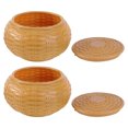 thumbnail image 2 of 2pcs/Set Wooden Go Chess Game Stones Storage Can Go Chess Storage Container, 2 of 8