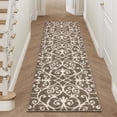 thumbnail image 6 of 2Pack Yamaziot 2'x6' Runner Rug for Hallway, Runners Rugs for Floor Mat, Non Slip Washable Brown Carpet, 6 of 6