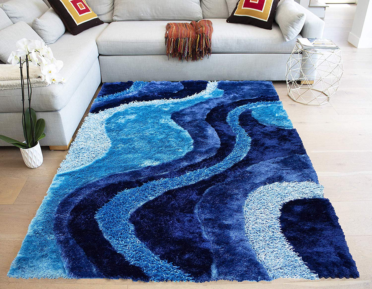 Plush Area Rugs For Living Room