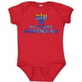 thumbnail image 3 of Inktastic My First Hanukkah with Menorah Boys or Girls Baby Bodysuit, 3 of 5