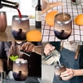 thumbnail image 6 of GZHJMY 1 Pcs Egg Cup, Horsehead Nebula File Contains Grain 304 Stainless Steel Vacuum Insulated Cup, U-Shaped Red Wine Cup Eggshell Cup, 6 of 6