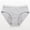 Gray, variant on Paiwinds Women's Mid High Waist Period Underwear - Leak Proof Physiological Briefs with Soft Cotton Fabric for Menstrual Protection, Striped Design