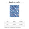 thumbnail image 3 of Throw Blanket for Couch Sofa and Bed, Colorful Sailing Ship Super Soft Plush Throw Blanket, Fuzzy Cuteness Comfy Warm Washable Flannel Blanket & Throws for All Season 50"x40", 3 of 7