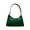 ?? Green_Base#11217, variant on Women's PU Leather Shoulder Bag | Casual Handbag, Crossbody Messenger Purse • Multiple Colors White Yellow Green Black Pink • 24.5x17.5x6.5cm • Lightweight, Adjustable Strap, Stylish Tote for Work