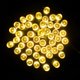 thumbnail image 1 of Cadena de luces alimentada por energía solar con 100 LED de color blanco cálido (39,3 pies), 1 of 5