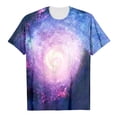 thumbnail image 2 of LRen Toddler Shirts Girls Crewneck Casual Short Sleeve Print Tees Kids Trendy Preppy Shirt Tops Multicolor T-shirts for Kids, 2 of 4