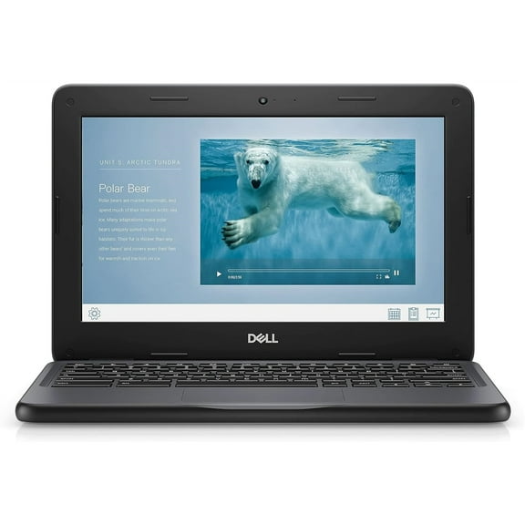 Dell Chromebook 3100 11.6" HD Intel Celeron N4020 1.1GHz 4GB 32GB eMMC ChromeOS, Black