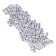 thumbnail image 4 of Acrylic Beads, Smoothing Surfaces Widely Used Acrylic Number Beads White  For Jewelry Making, 4 of 8