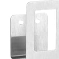 thumbnail image 3 of Estante de almacenamiento multifuncional, 2 uds., soporte de secado de acero inoxidable reutilizable para tapa , despensa, restaurantes, Montura plateada sin orificio Sunnimix Estante de almacenamiento de platos, 3 of 8