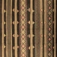 thumbnail image 1 of Ahgly Company Indoor Square Solid Brown Modern Area Rugs, 7' Square, 1 of 4