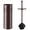 Bronze, variant on Toilet Plunger with Holder for Bathroom, Multi Drain Suitable Also for Bathtubs, Quick Dry, Black