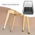 thumbnail image 4 of LCXmlly Floor Protector For Chair Legs 4Pcs Silicone Chair Leg Covers Non slip Scratch resistant Table Leg Floor Protectors for Furniture, 4 of 9