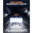 thumbnail image 5 of BUTURE 6000A Jump Starter, 26800mAh Portable Car Battery Booster for All Gas & 12L Diesel, 800LM LED Light, 18W Fast Charge Power Bank, 5 of 6