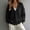 Black, variant on LEKODE Women Solid Cotton Mesh Hollow Knit V Neck Button Down Long Sleeve Ribbed Cuffs Relaxed Fit Casual Summer Layering Knit Cardigan Outerwear Beige L