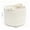 White, variant on COM1950s Woven Storage Basket with Handles, Cotton Rope Storage Bin for Home Organization, Decorative Basket for Shelves, Living Room, Bedroom, Closet