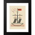 thumbnail image 2 of El Lissitzky 18x24 Black Modern Framed Museum Art Print Titled - R.S.F.S.R. (1923), 2 of 5