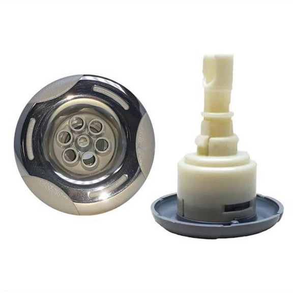 Artesian Spas 03-1204-52PE 3 in. Stainless Steel Mini Storm Jet Insert, Gray