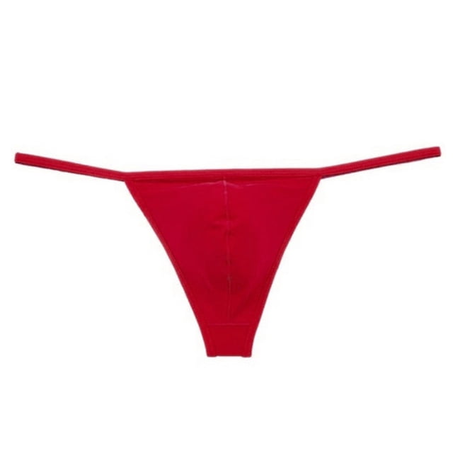 FhsagQ 1 Pce Lingerie pour Homme pour Hommes et Femmes sous-Vêtements pour Hommes String Taille Ouverte sous-Vêtements Dos Bas Caleçons Courts Rouges Taille m