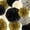 Black Gold, variant on Pink and Blue Tissue Paper Pom Poms 12Pcs- Hanging Paper Flowers for Wedding Gender Reveal Birthday Graduations Christmas and Special Occasions(8 &10 & 12 inch)