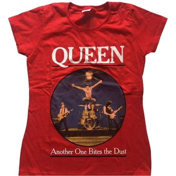 Queen Womens Another One Bites The Dust Cotton T-Shirt