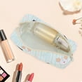 thumbnail image 5 of Unique Bargains 1 Pc Cartoon Print Style Drawstring Makeup Bag for Vacation Blue Green Polyester, 5 of 6